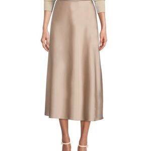 Antonio Melani Blakely satin A-Line skirt